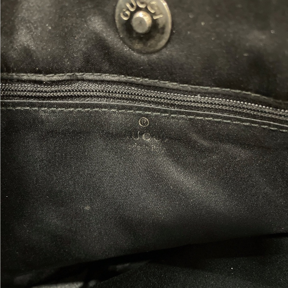 Gucci Black Sequin Shoulder Bag - Picture 6 of 6